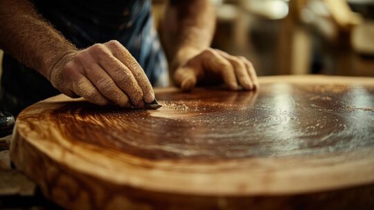 Poncer du teck : Le guide complet [2025] de la préparation à la finition parfaite